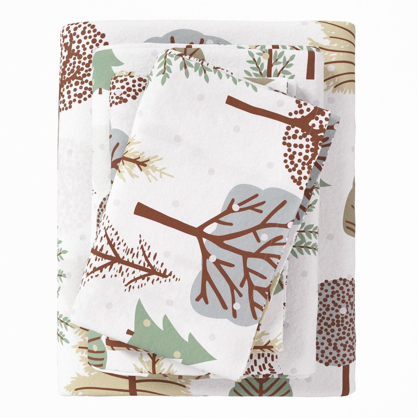 4-Piece Turkish Cotton Flannel Sheet - Fall & Christmas Sheets