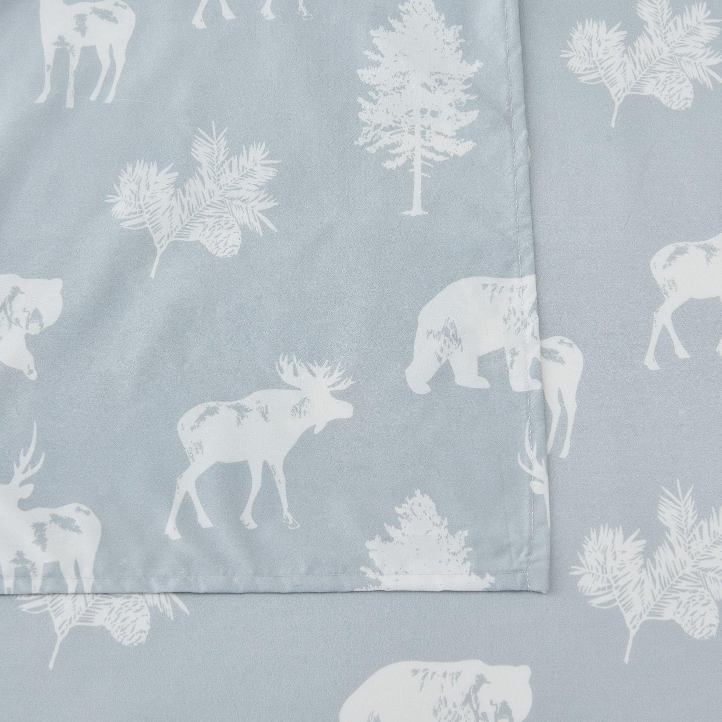 Lodge Microfiber Sheet - Mountain Ridge - Outdoor & Christmas Themed Bedding