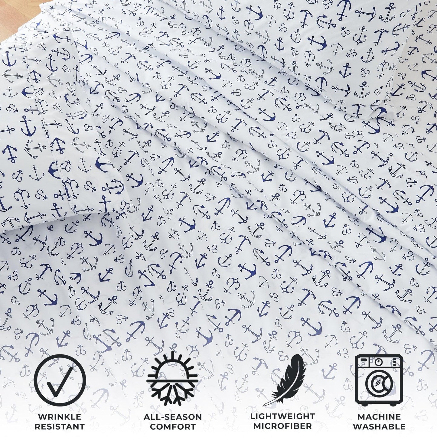 Nautical & Coastal Microfiber Sheet Sets