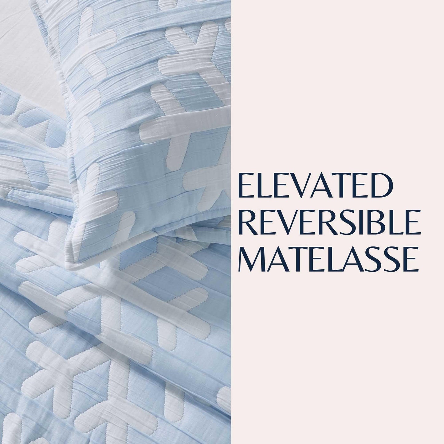 Matelassé Snowflake Quilt Set - Coastal Christmas Quilts
