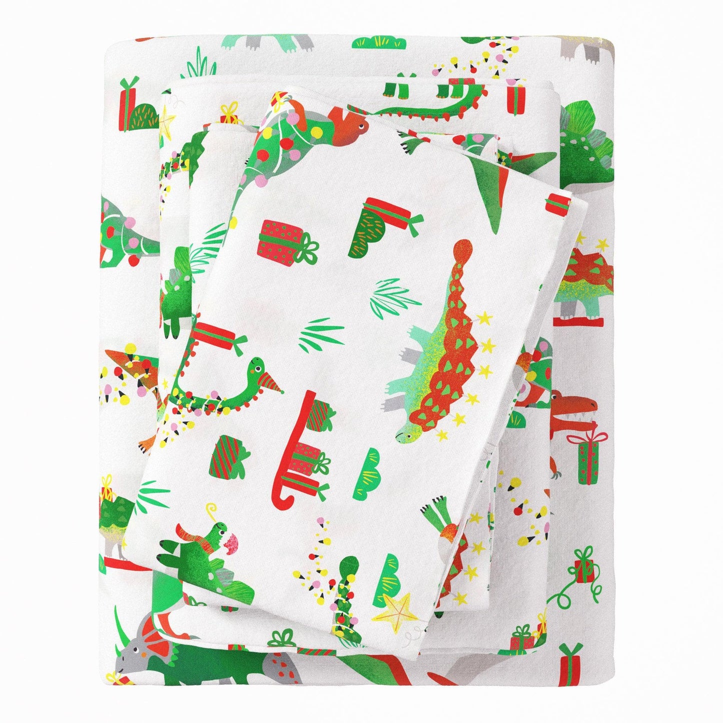 4-Piece Turkish Cotton Christmas Flannel Sheet - Christmas Sheets