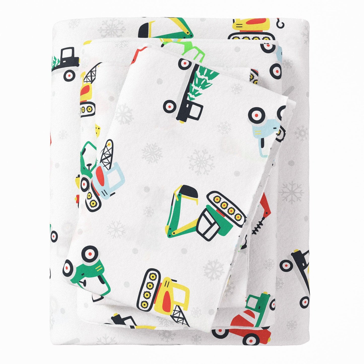 4-Piece Turkish Cotton Christmas Flannel Sheet - Christmas Sheets