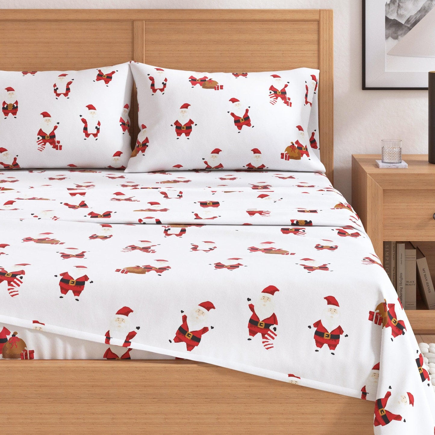 4-Piece Turkish Cotton Flannel Sheet - Fall & Christmas Sheets