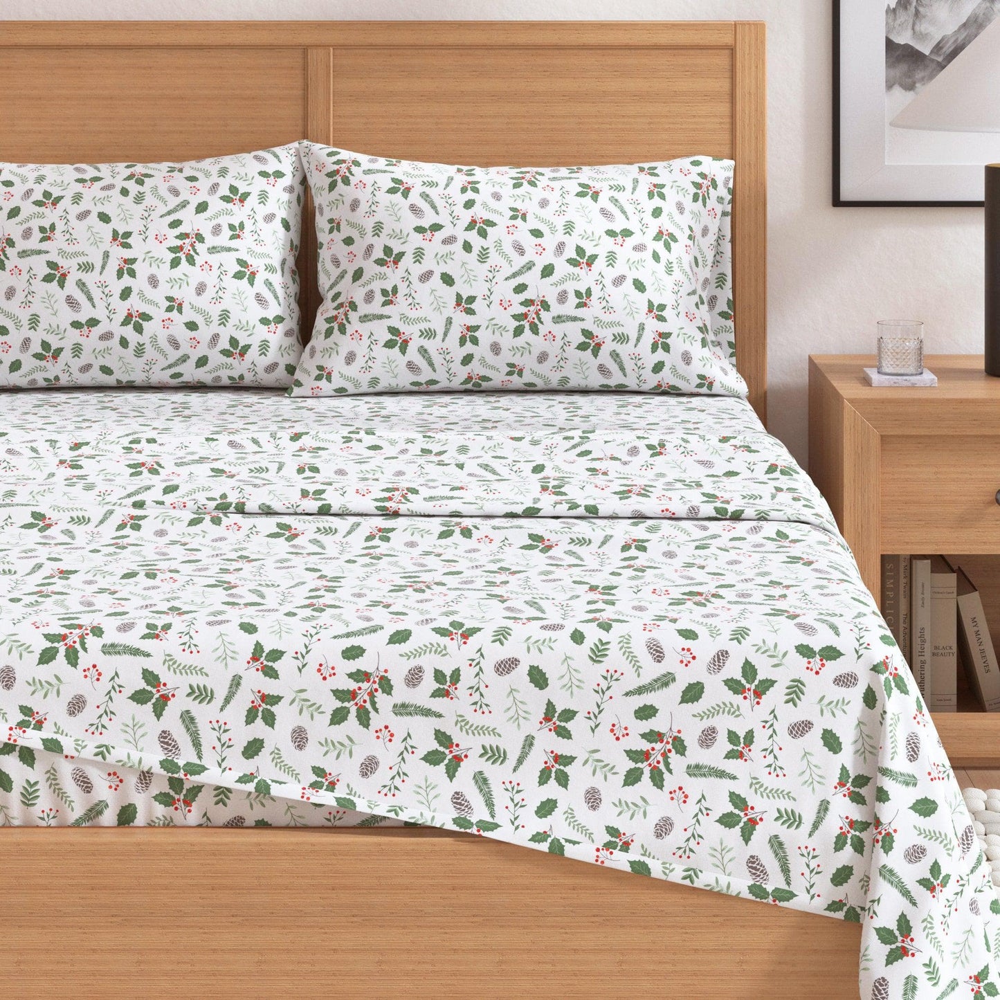 4-Piece Turkish Cotton Flannel Sheet - Fall & Christmas Sheets