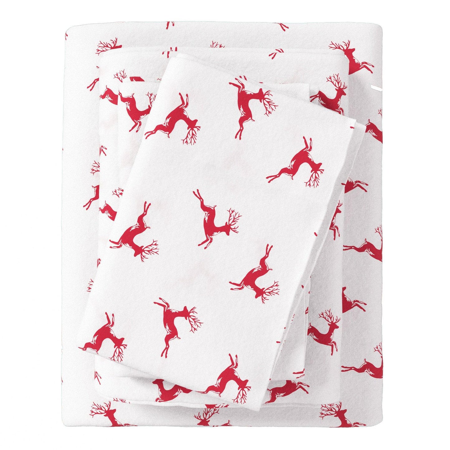 4-Piece Turkish Cotton Flannel Sheet - Fall & Christmas Sheets