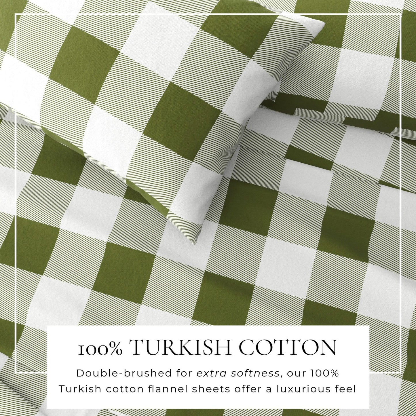Turkish Cotton Flannel Sheets - Fall & Christmas Themed Flannel Sheets