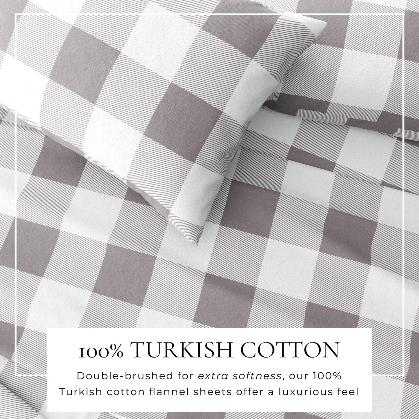 Turkish Cotton Flannel Sheets - Fall & Christmas Themed Flannel Sheets