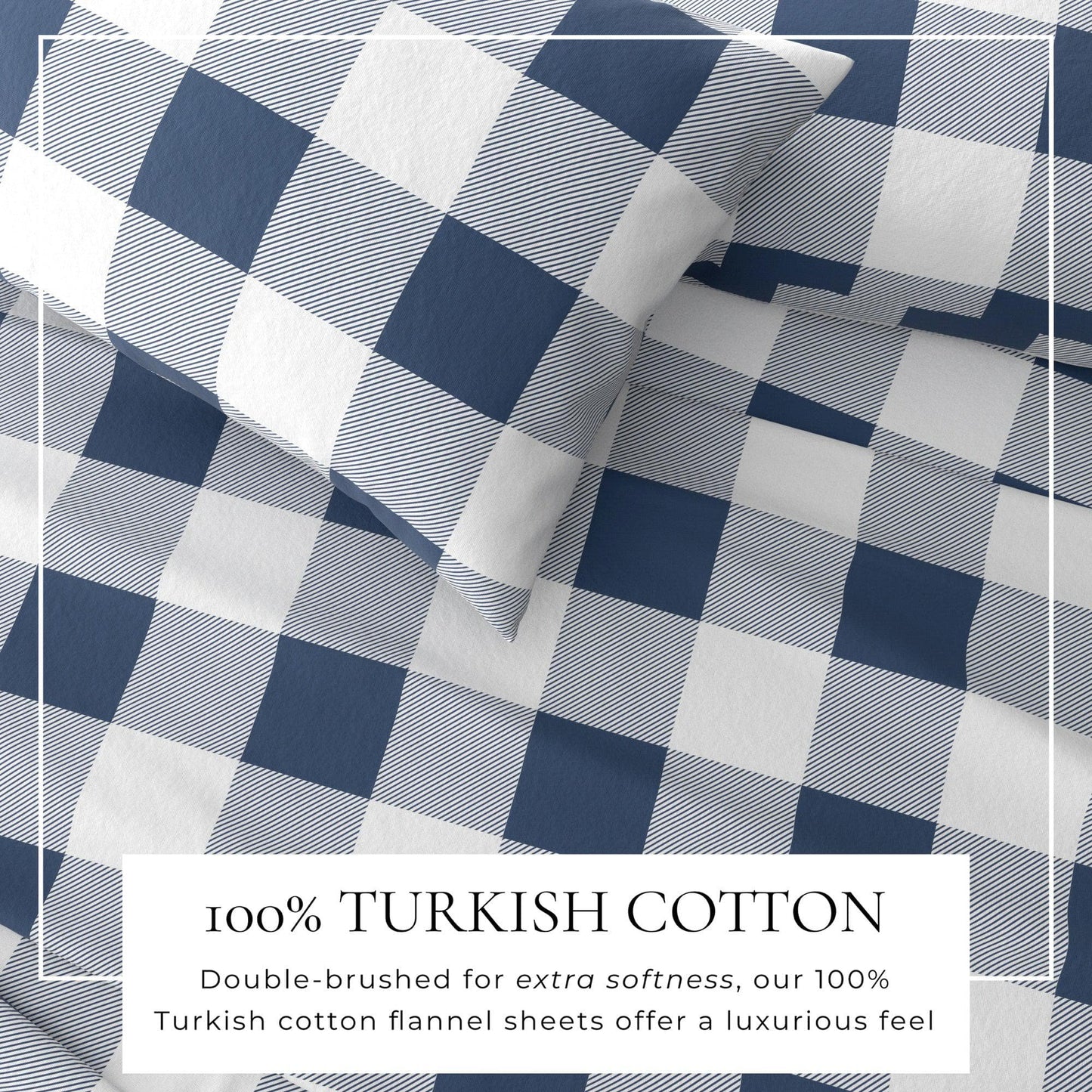 Turkish Cotton Flannel Sheets - Fall & Christmas Themed Flannel Sheets