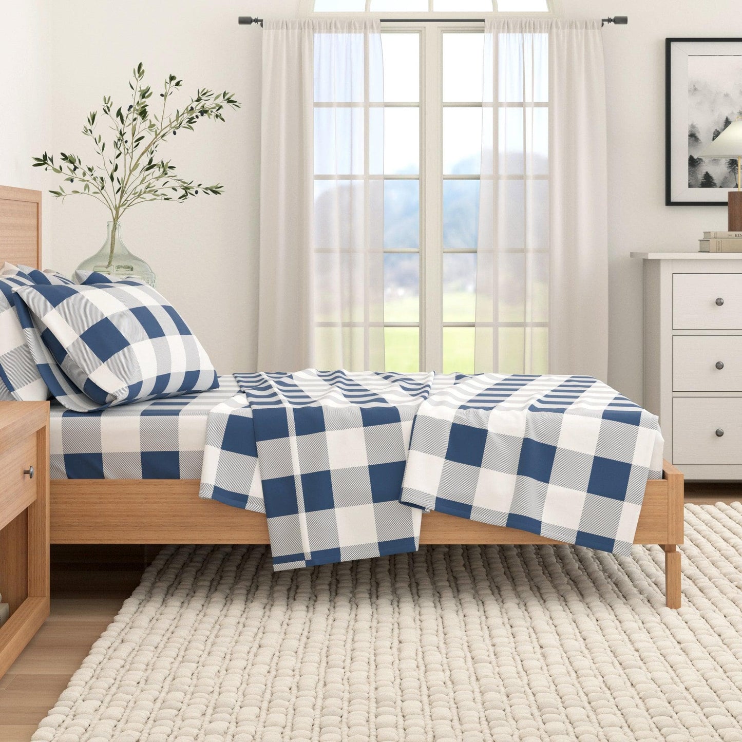 Turkish Cotton Flannel Sheets - Fall & Christmas Themed Flannel Sheets