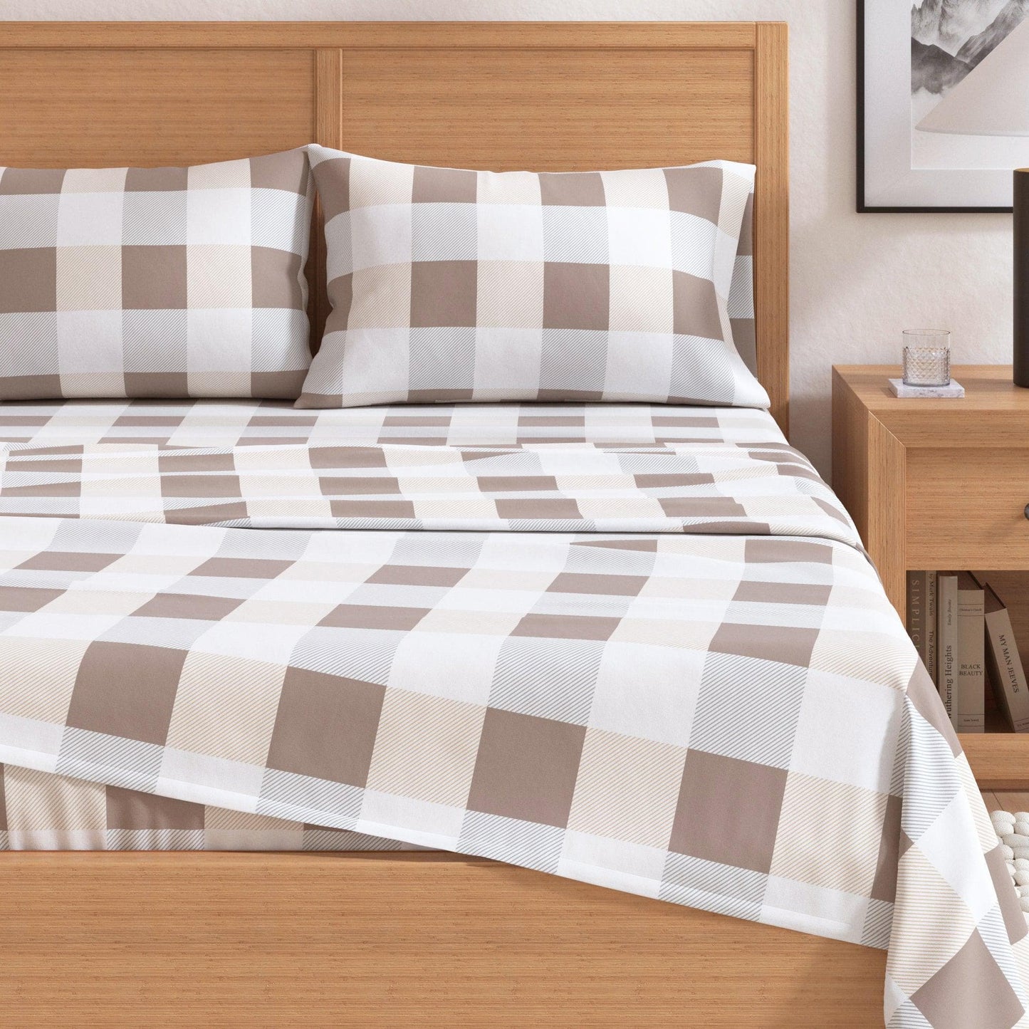 Turkish Cotton Flannel Sheets - Fall & Christmas Themed Flannel Sheets