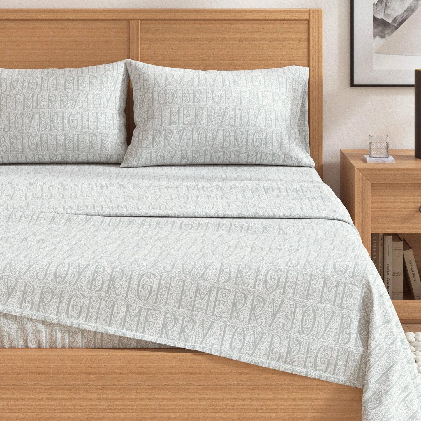 Turkish Cotton Flannel Sheets - Fall & Christmas Themed Flannel Sheets