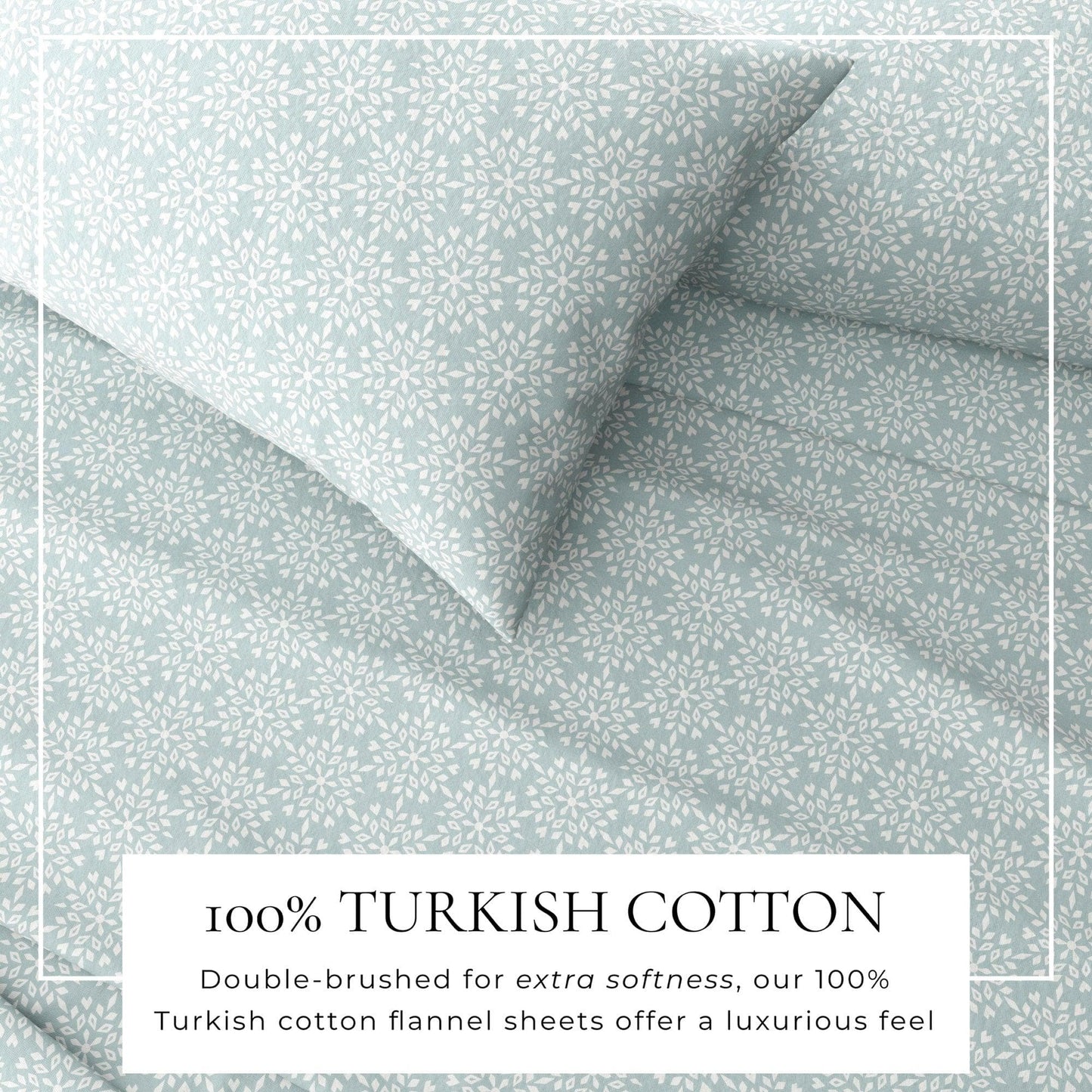 Turkish Cotton Flannel Sheets - Fall & Christmas Themed Flannel Sheets