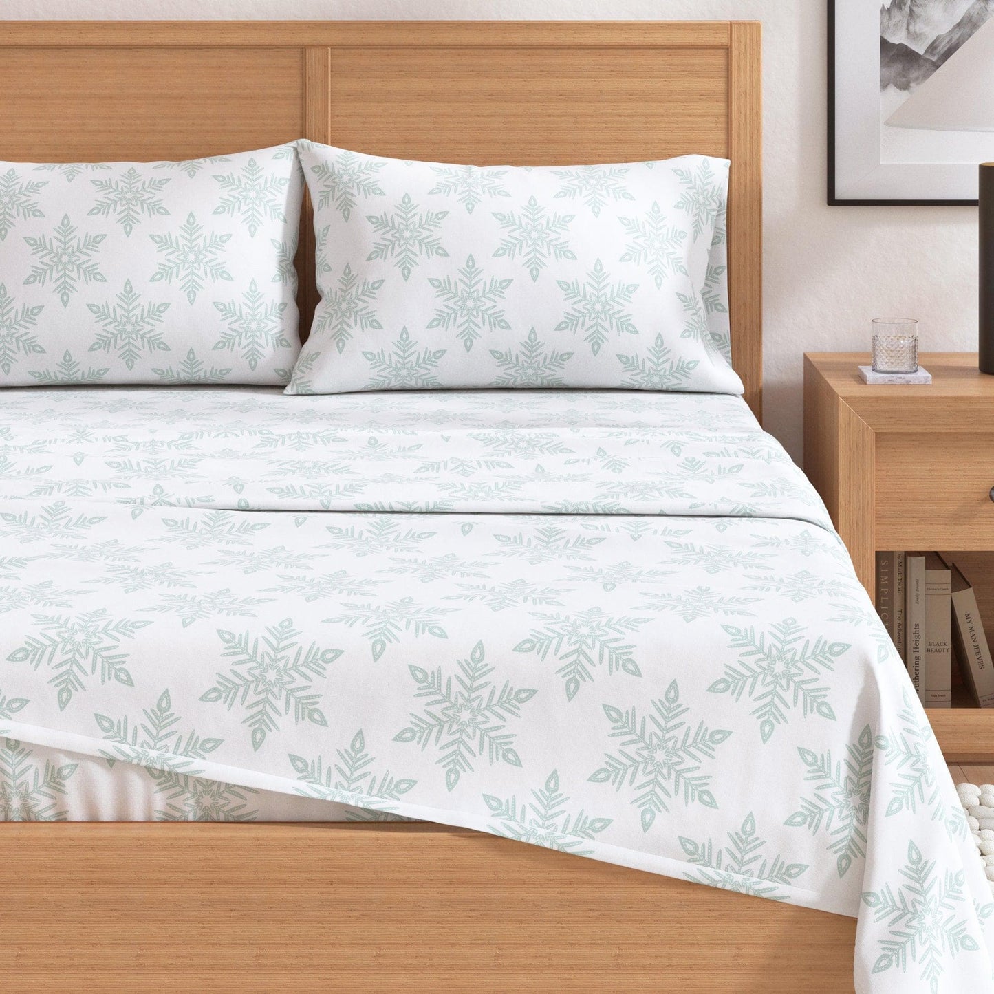 Turkish Cotton Flannel Sheets - Fall & Christmas Themed Flannel Sheets