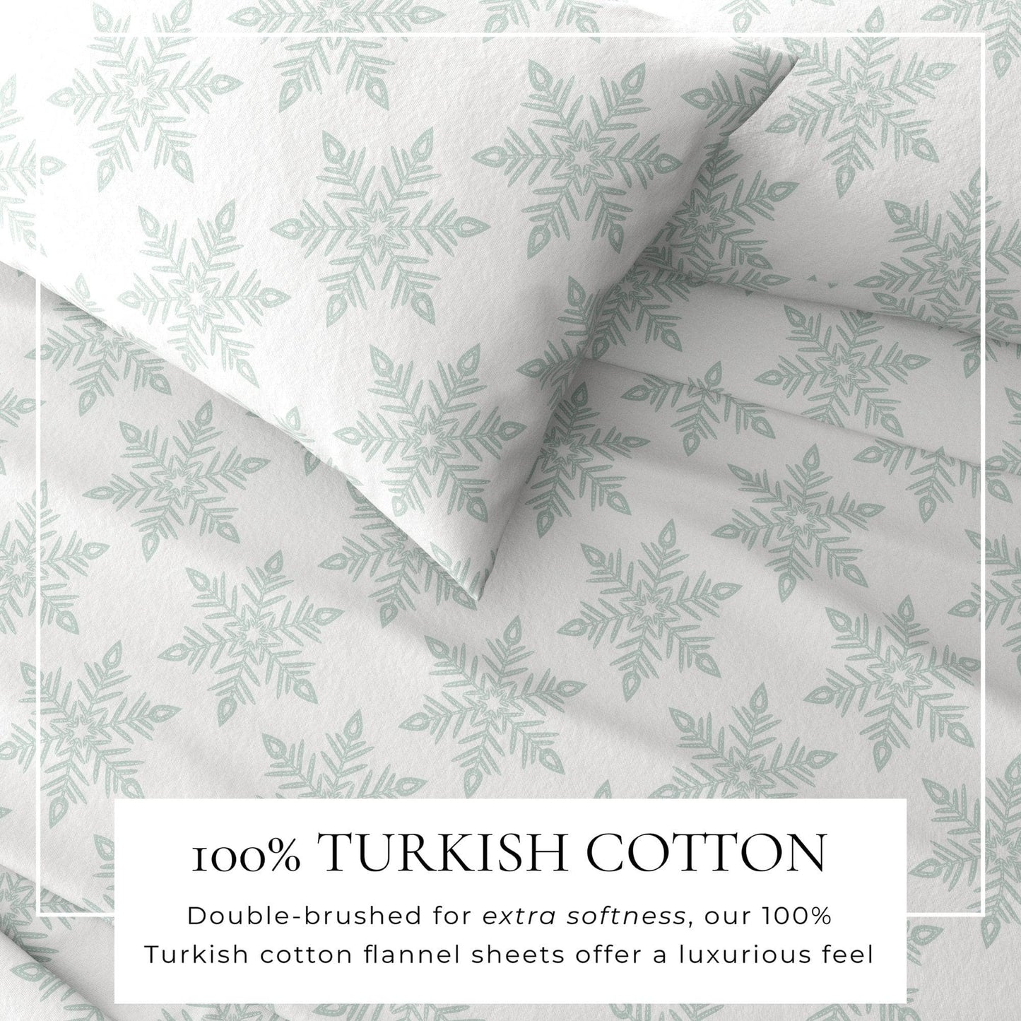 Turkish Cotton Flannel Sheets - Fall & Christmas Themed Flannel Sheets