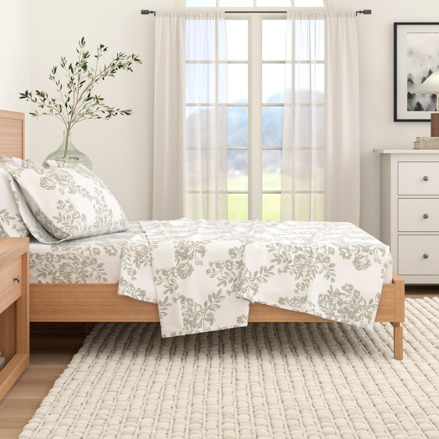 Turkish Cotton Flannel Sheets - Fall & Christmas Themed Flannel Sheets