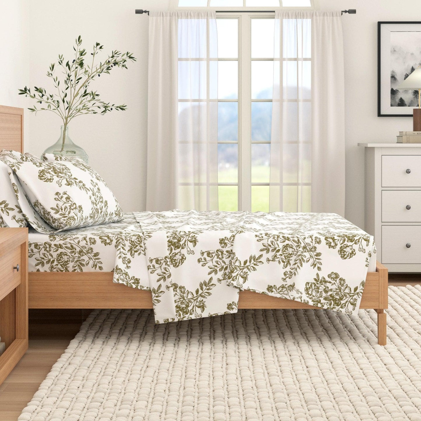 Turkish Cotton Flannel Sheets - Fall & Christmas Themed Flannel Sheets