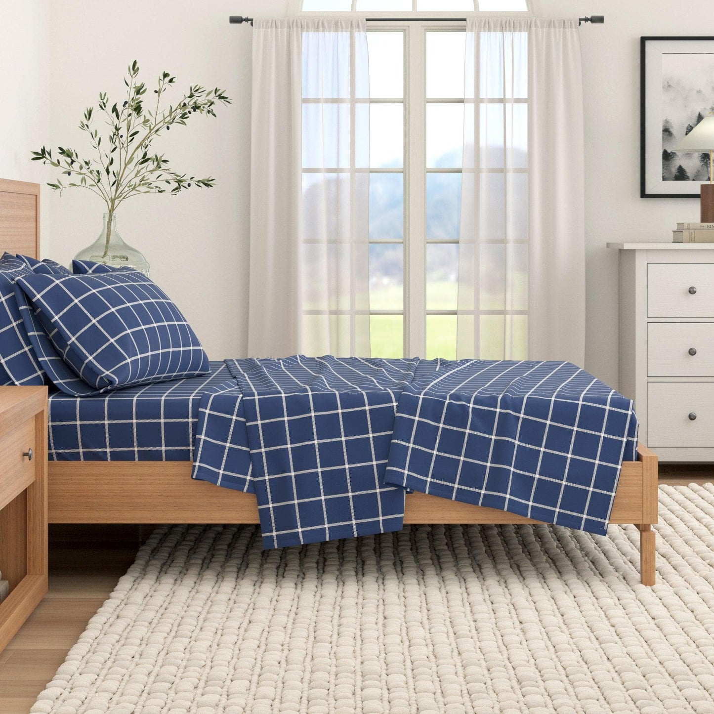 Turkish Cotton Flannel Sheets - Fall & Christmas Themed Flannel Sheets