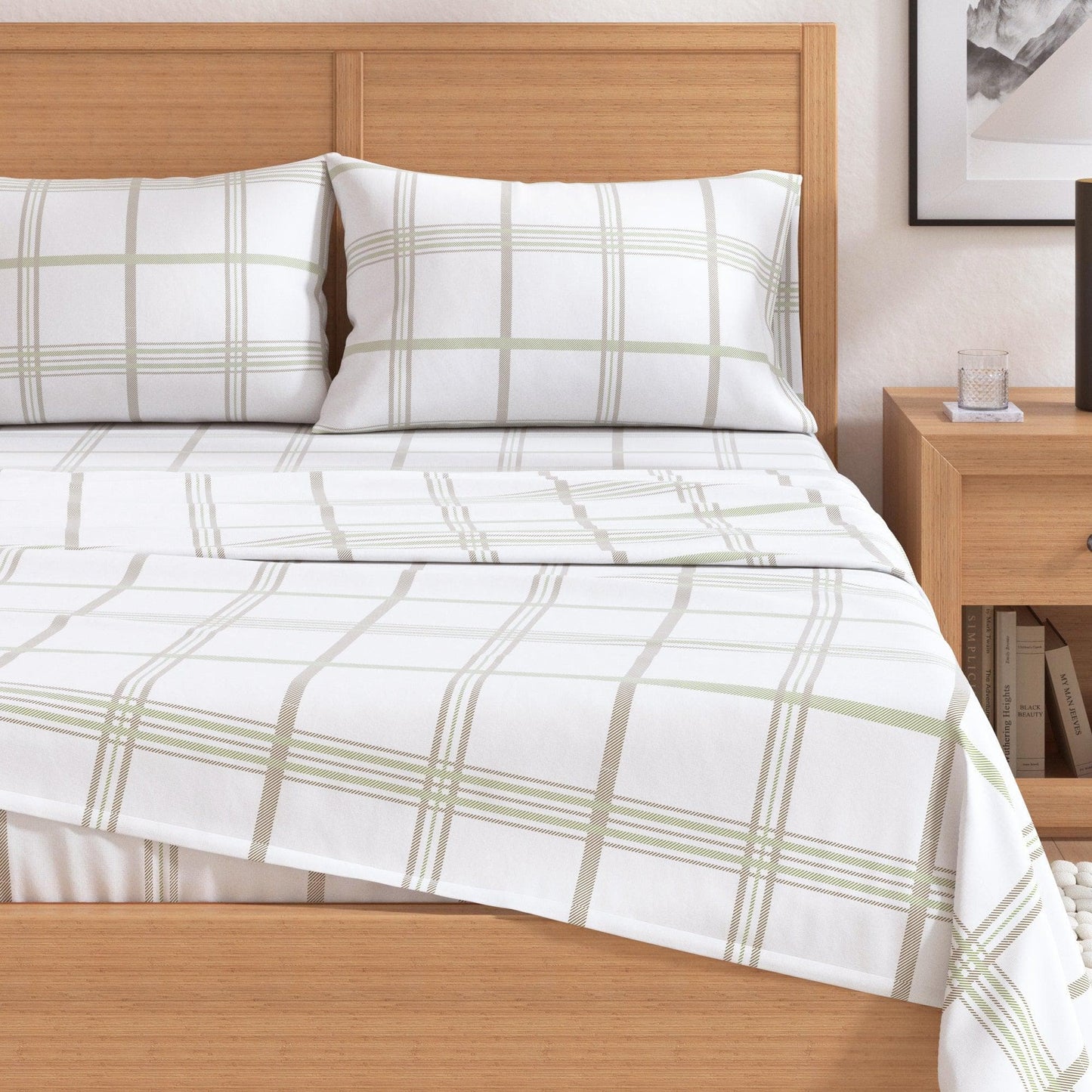 Turkish Cotton Flannel Sheets - Fall & Christmas Themed Flannel Sheets