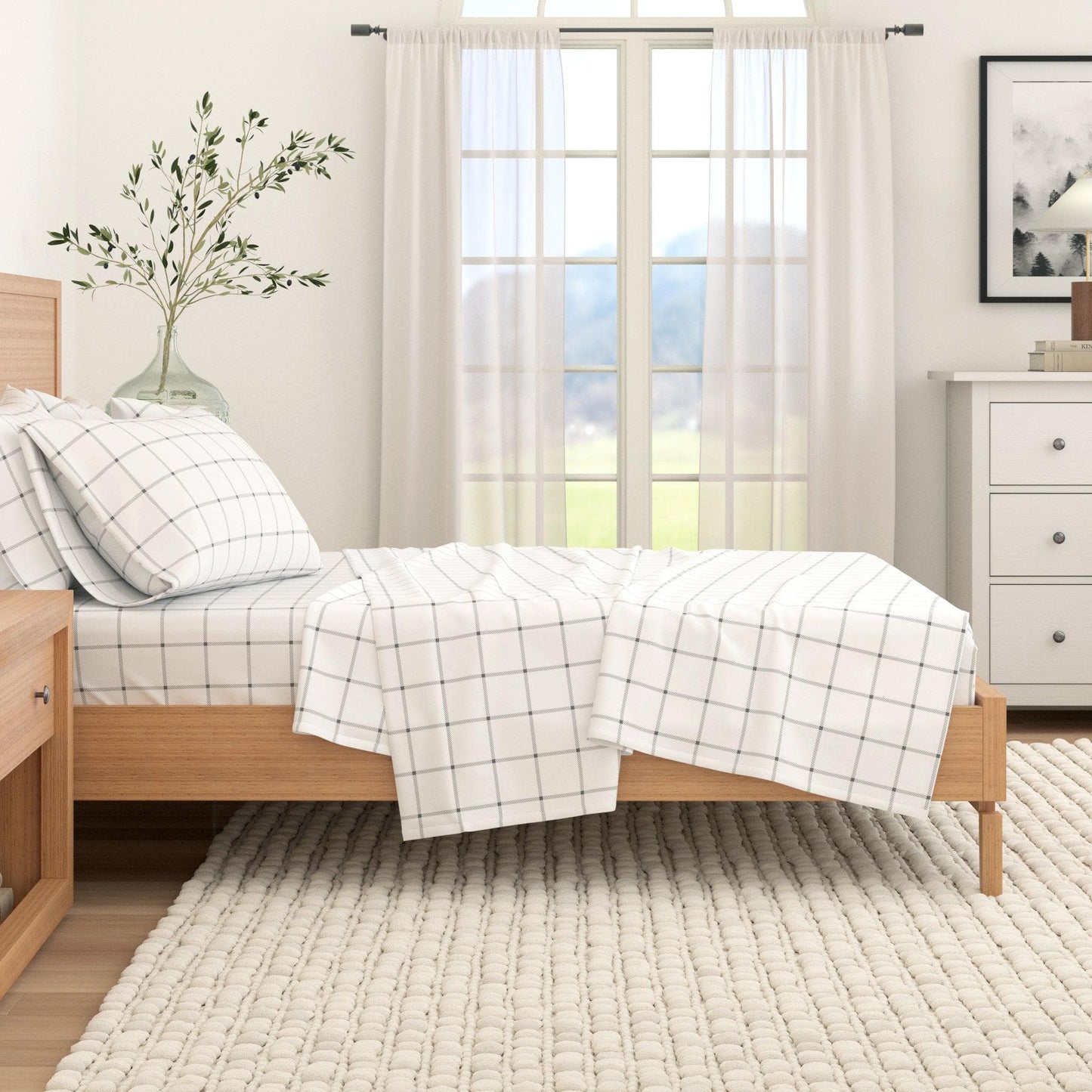Turkish Cotton Flannel Sheets - Fall & Christmas Themed Flannel Sheets