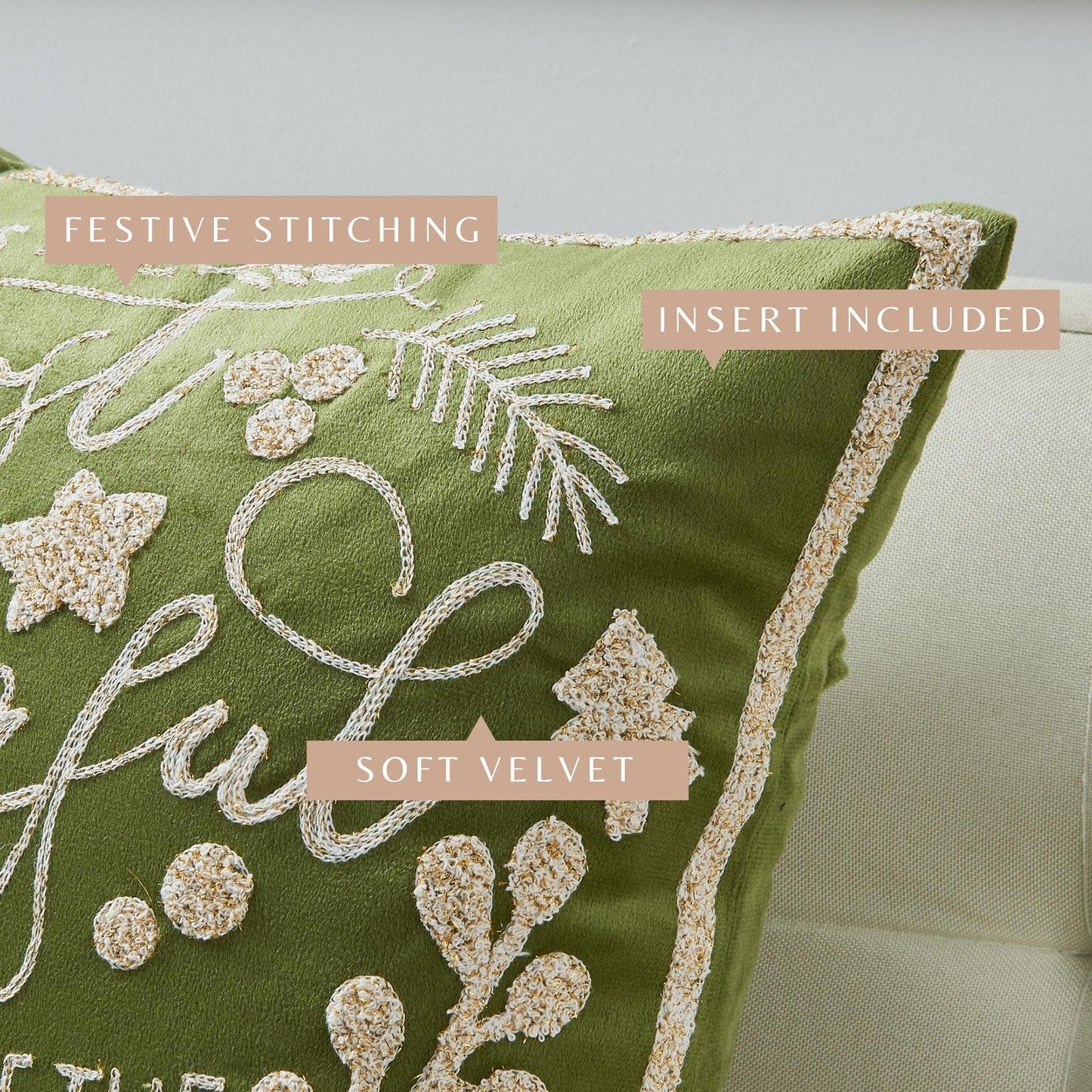 Christmas Throw Pillow - Jubilee Collection