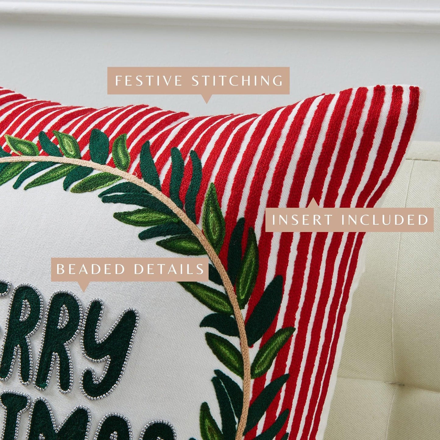 Christmas Throw Pillow - Jubilee Collection