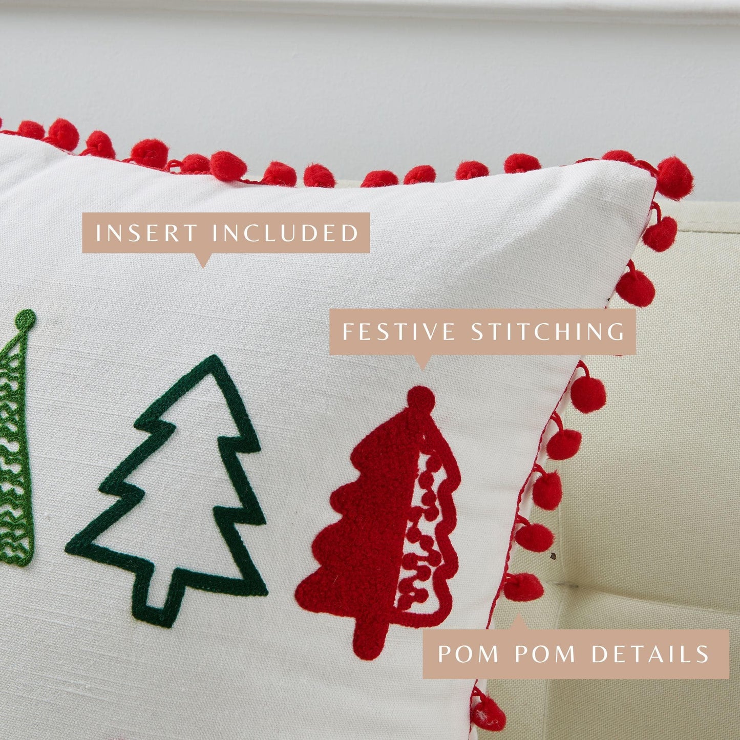 Christmas Throw Pillow - Jubilee Collection