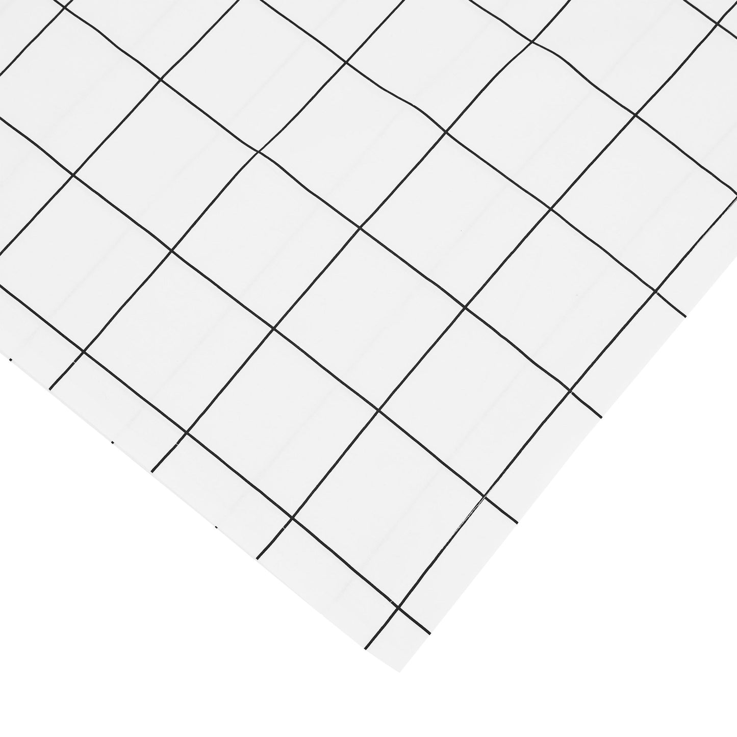 Grid Printed Cotton Percale Duvet Set - Quahog Bay Bedding