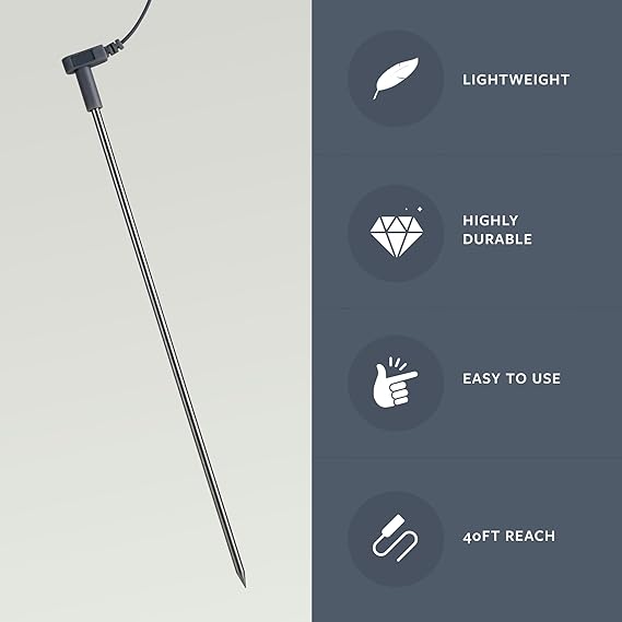 Grounding Stake w/ 40 Ft Cord - Quahog Bay Bedding