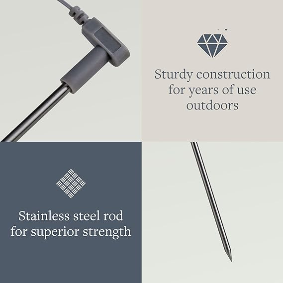 Grounding Stake w/ 40 Ft Cord - Quahog Bay Bedding