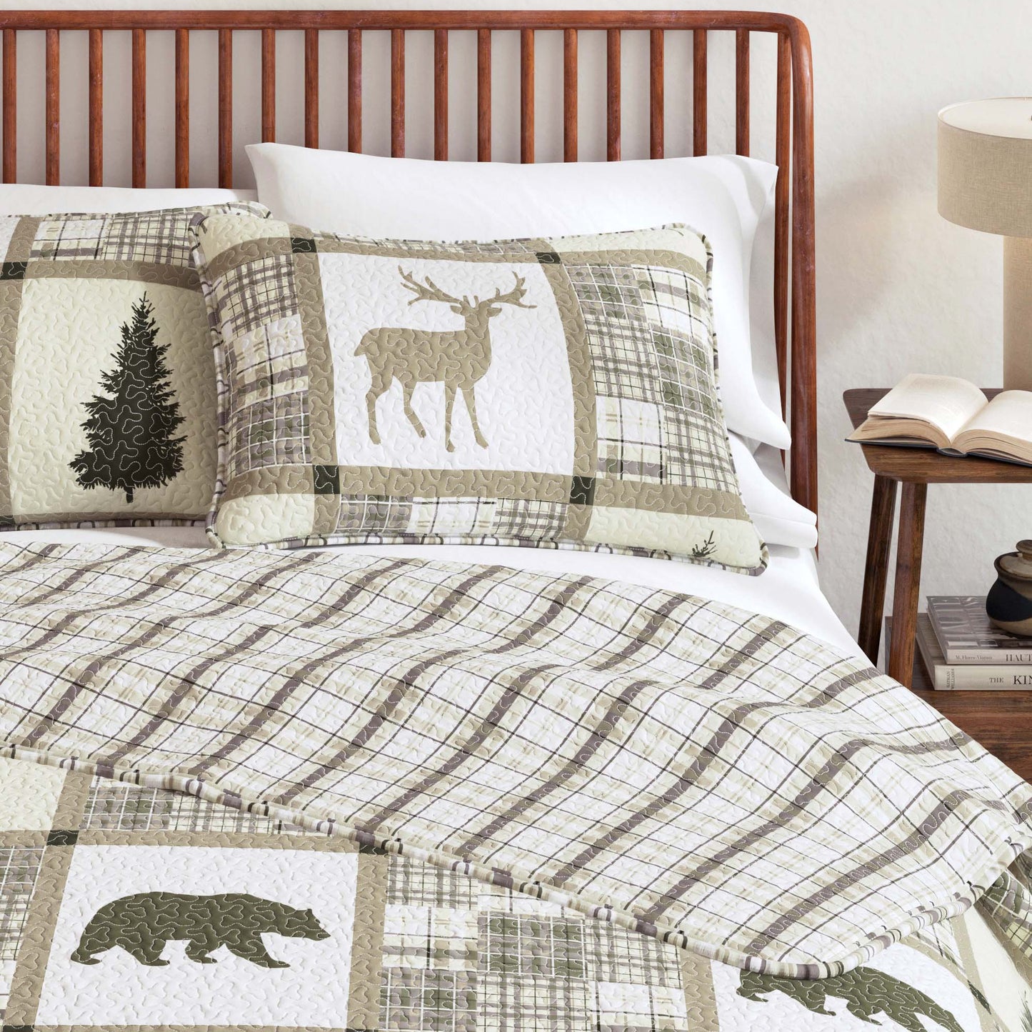 Lodge Quilt - Deer, Bear and Tree Themed Quilts