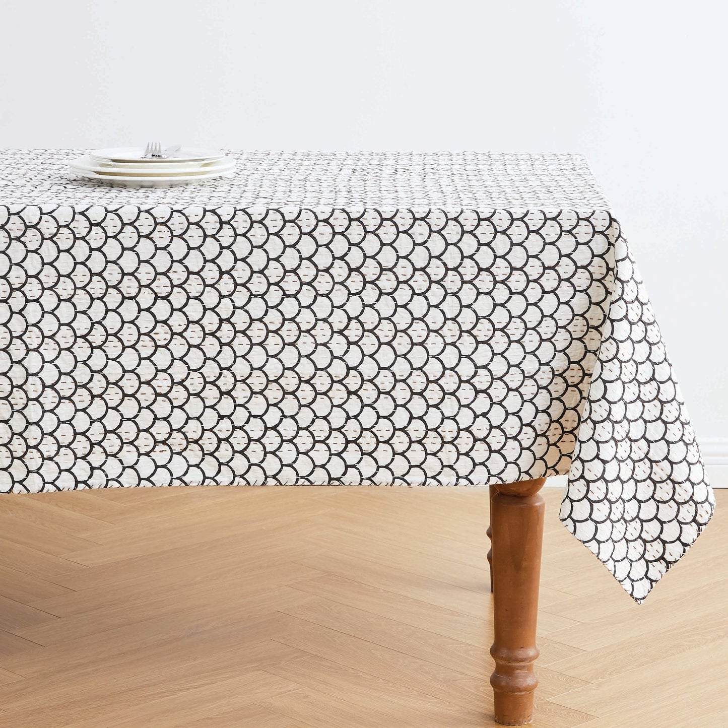 Hand Stitched Block Print Kantha Throws - Quahog Bay Bedding