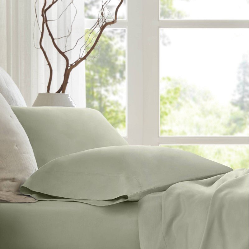 Harbor House 100% Egyptian Cotton Sateen Sheet Set - 400TC - Quahog Bay Bedding