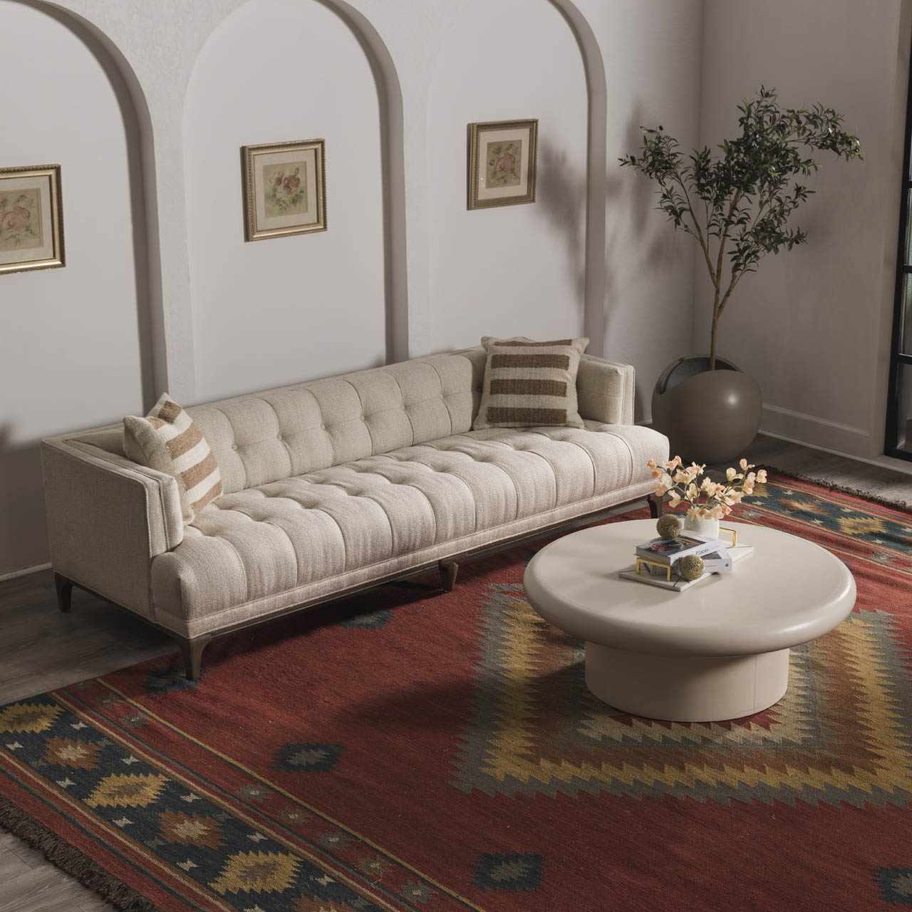 Hedon Wool Area Rug - Quahog Bay Bedding