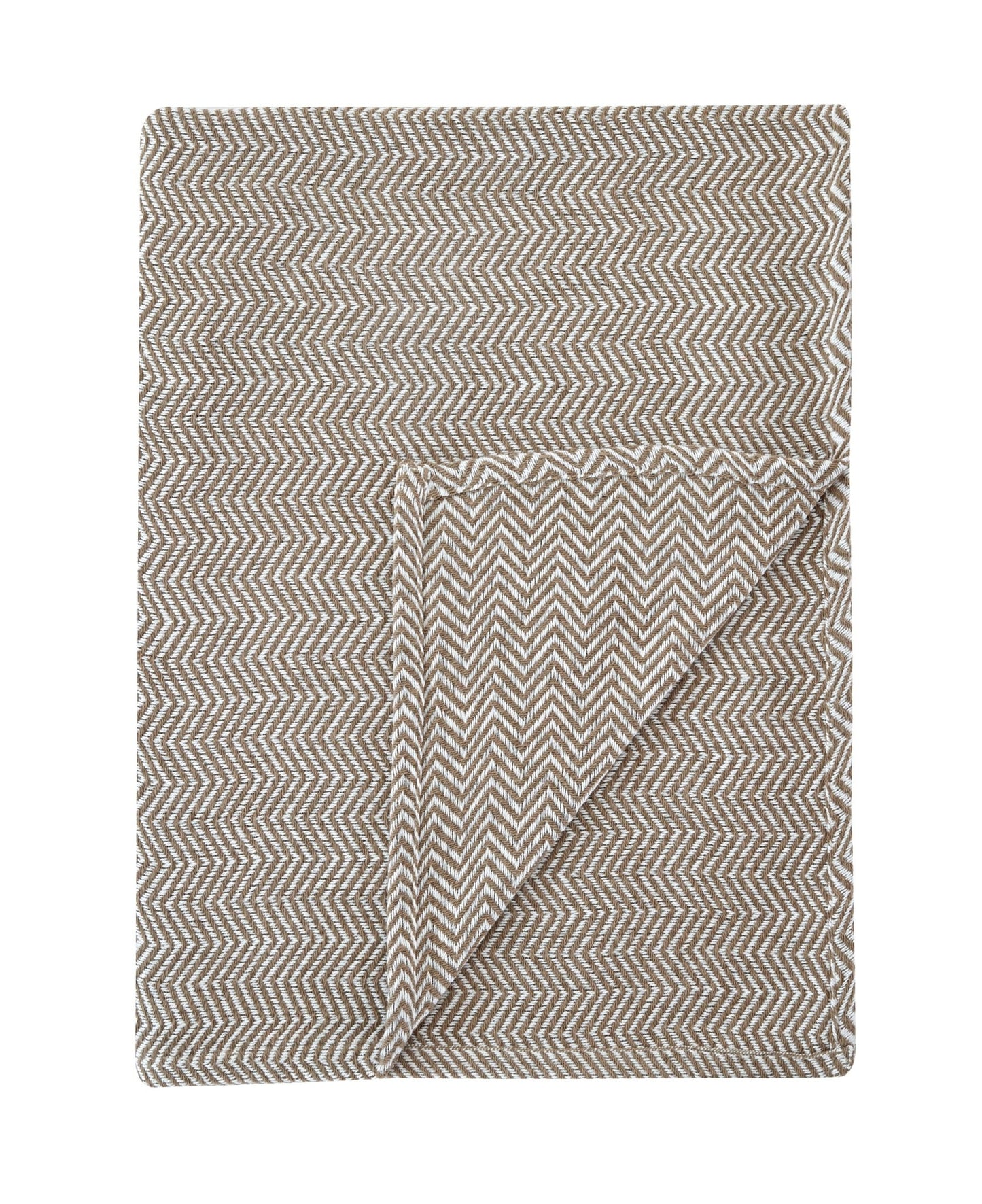 Herringbone Cotton Blanket - Quahog Bay Bedding