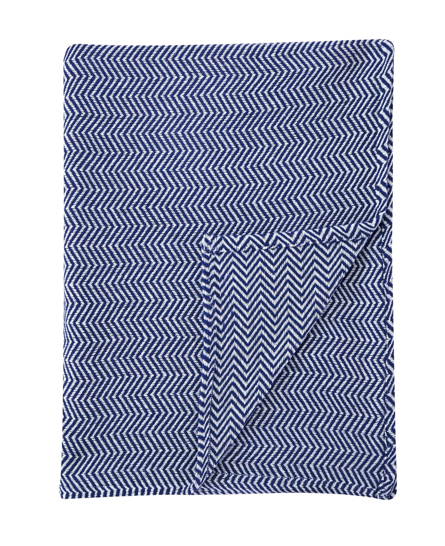 Herringbone Cotton Blanket - Quahog Bay Bedding
