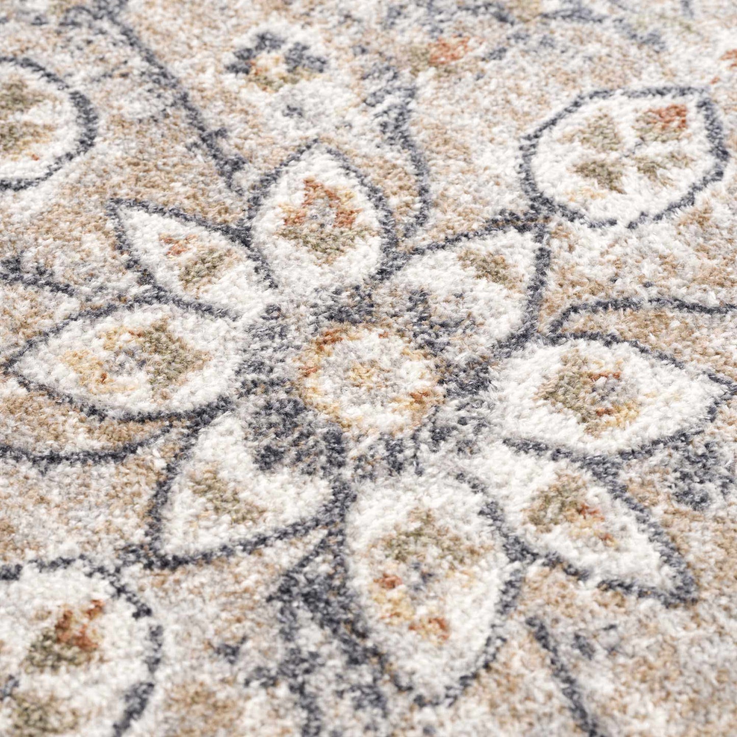 Hiti Cream Flat Pile Washable Rug - Quahog Bay Bedding