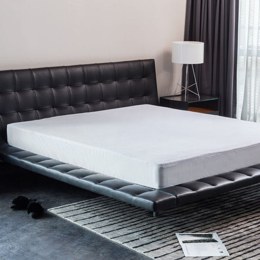 Home Basics Terry Waterproof Mattress Protector. - Quahog Bay Bedding