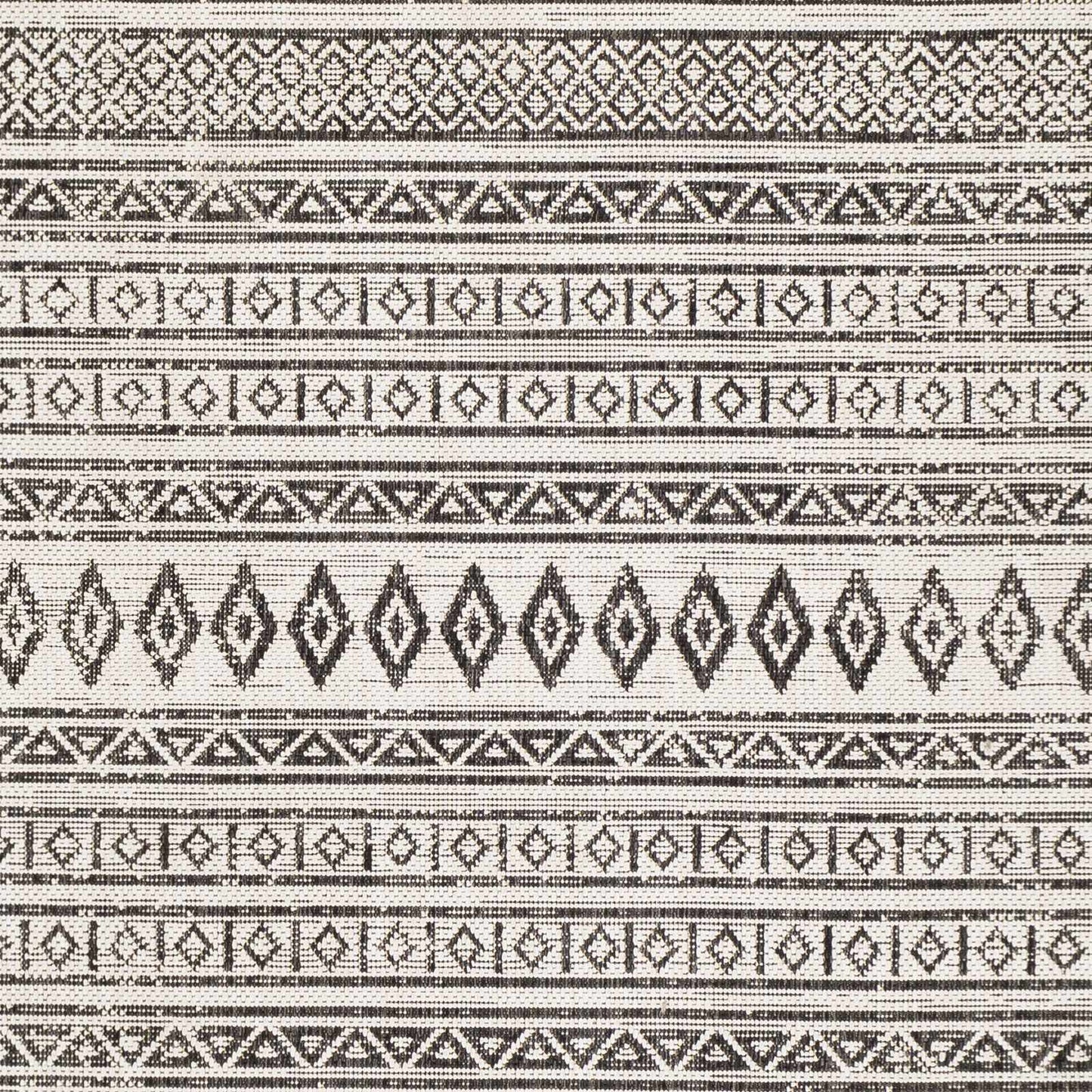 Imboden Black&White Outdoor Rug - Quahog Bay Bedding