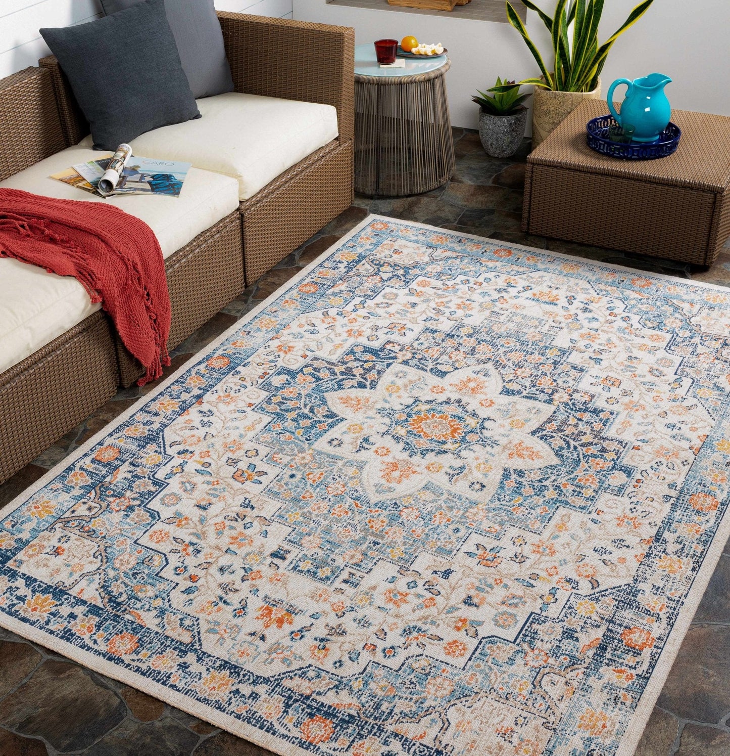 Invermere Outdoor Rug - Quahog Bay Bedding