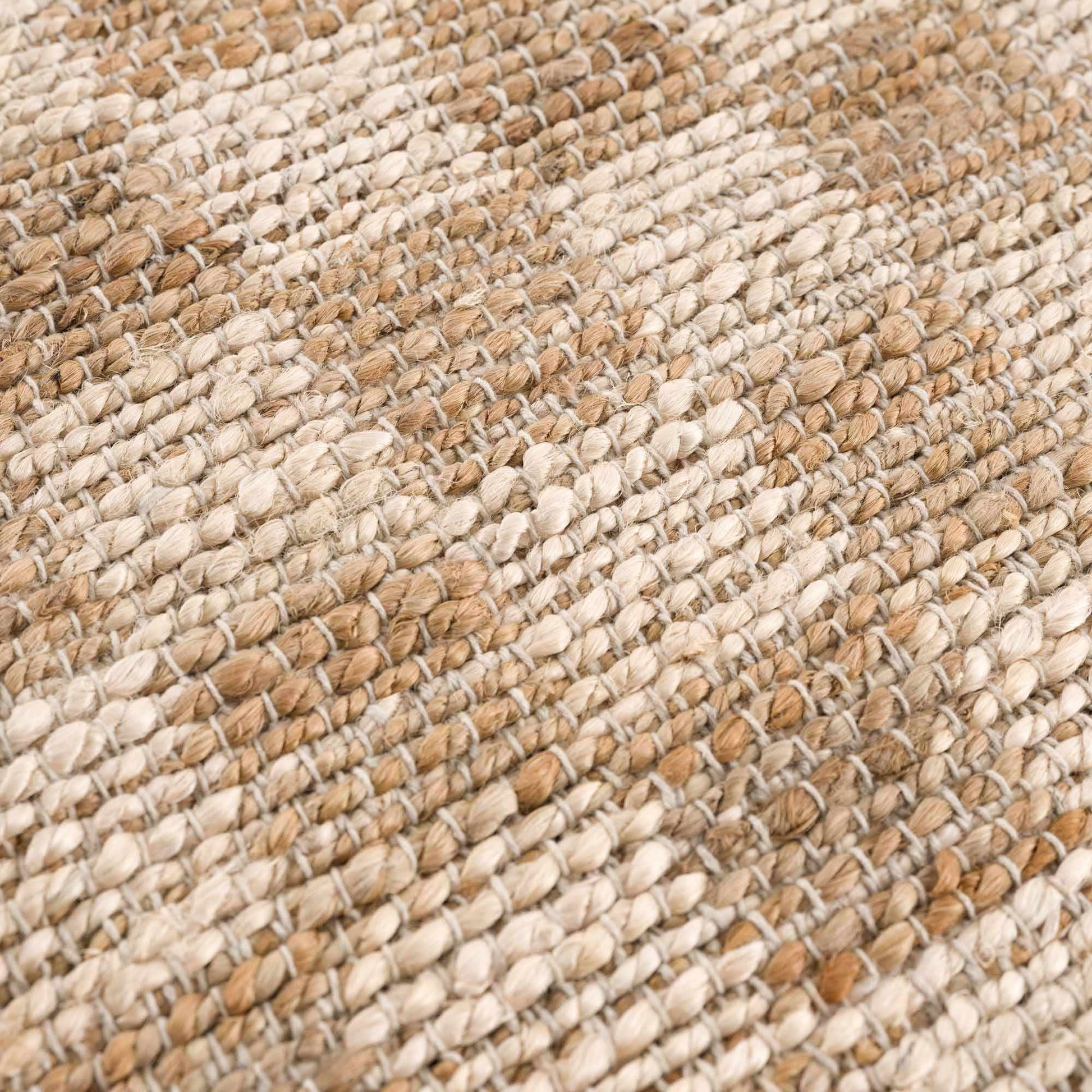 Ionut Checkered Jute Area Rug - Quahog Bay Bedding