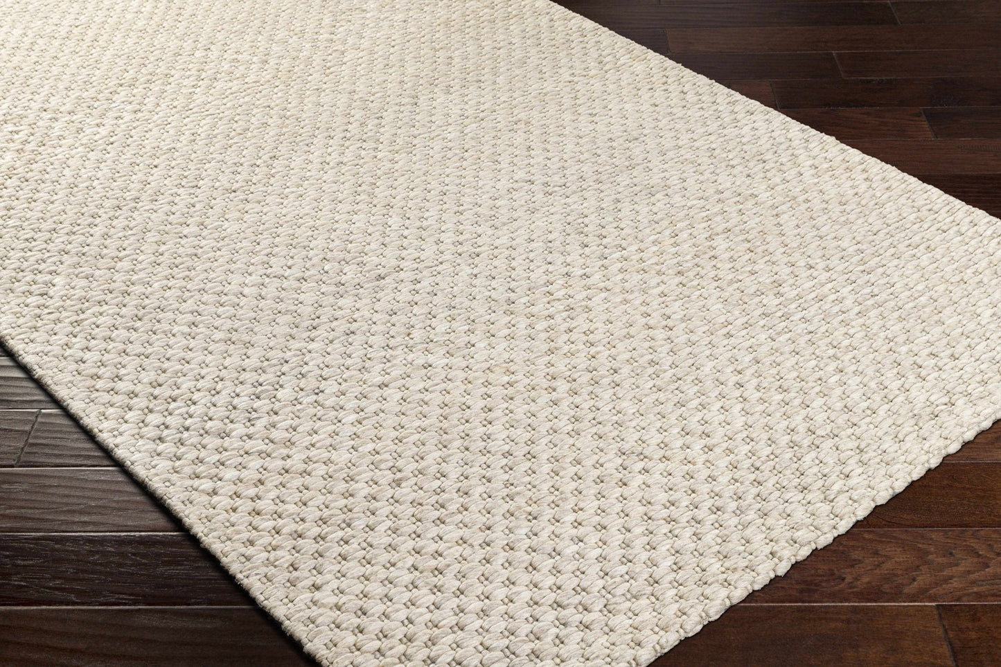 Kassa Beige Hand Woven Area Rug - Quahog Bay Bedding