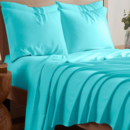 Kathy Ireland 1200tc 6 Piece Cotton Rich Damask Stripe Sheet Set - Quahog Bay Bedding