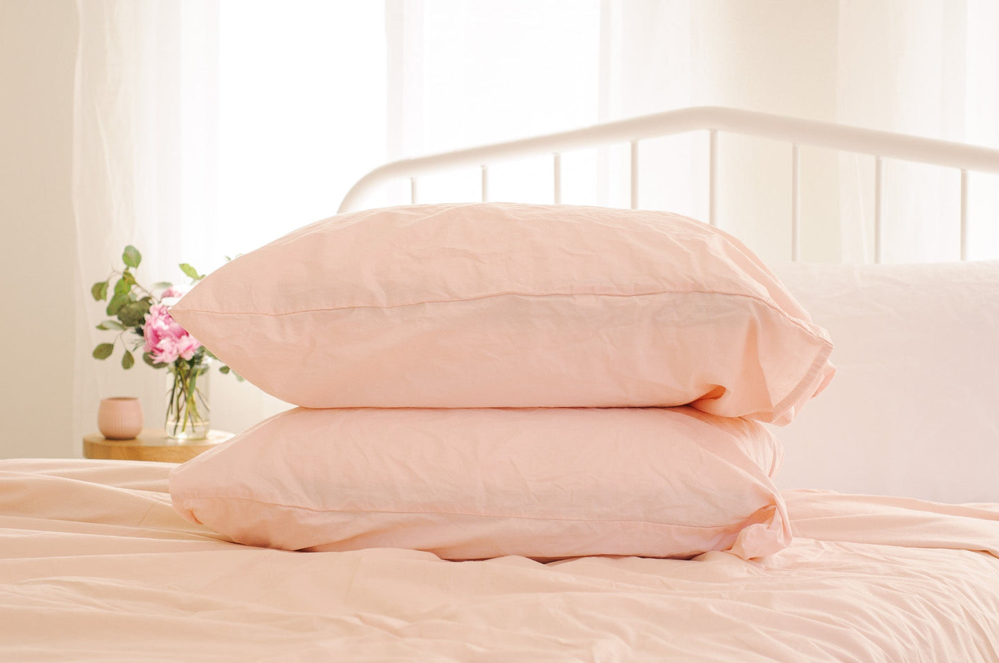 Kids Crinkle Percale Organic Cotton Sheet Set + Pillowcases - Quahog Bay Bedding