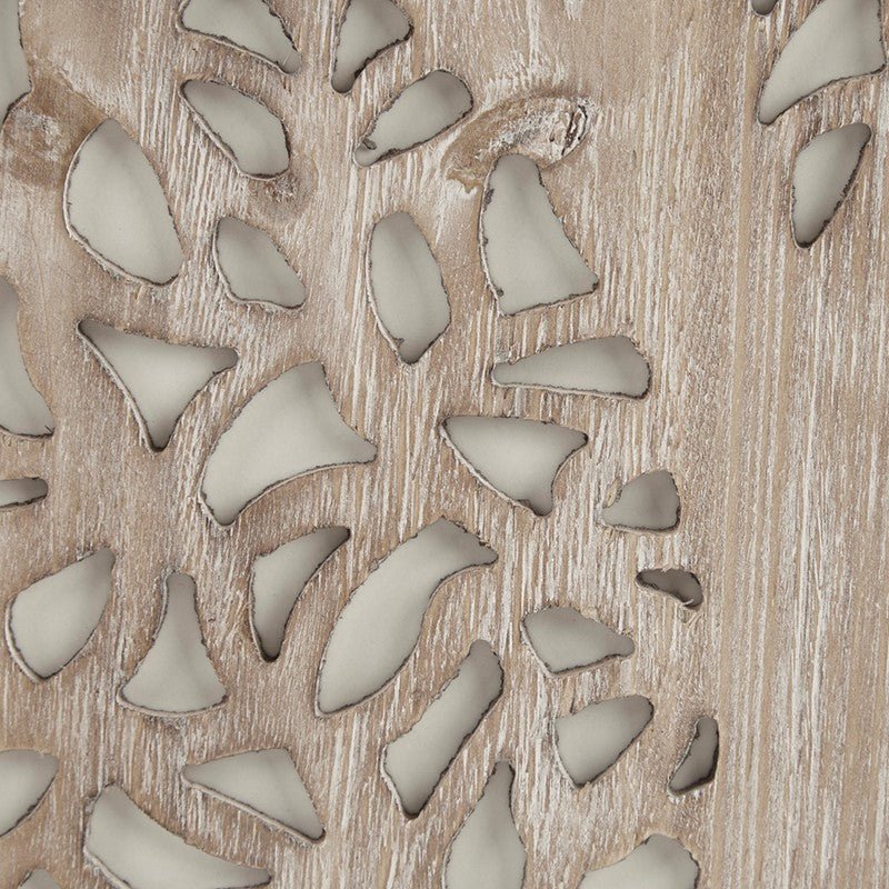 Laurel Branches Laser Cut Tree Framed Panel Wall Decor - Natural - Quahog Bay Bedding