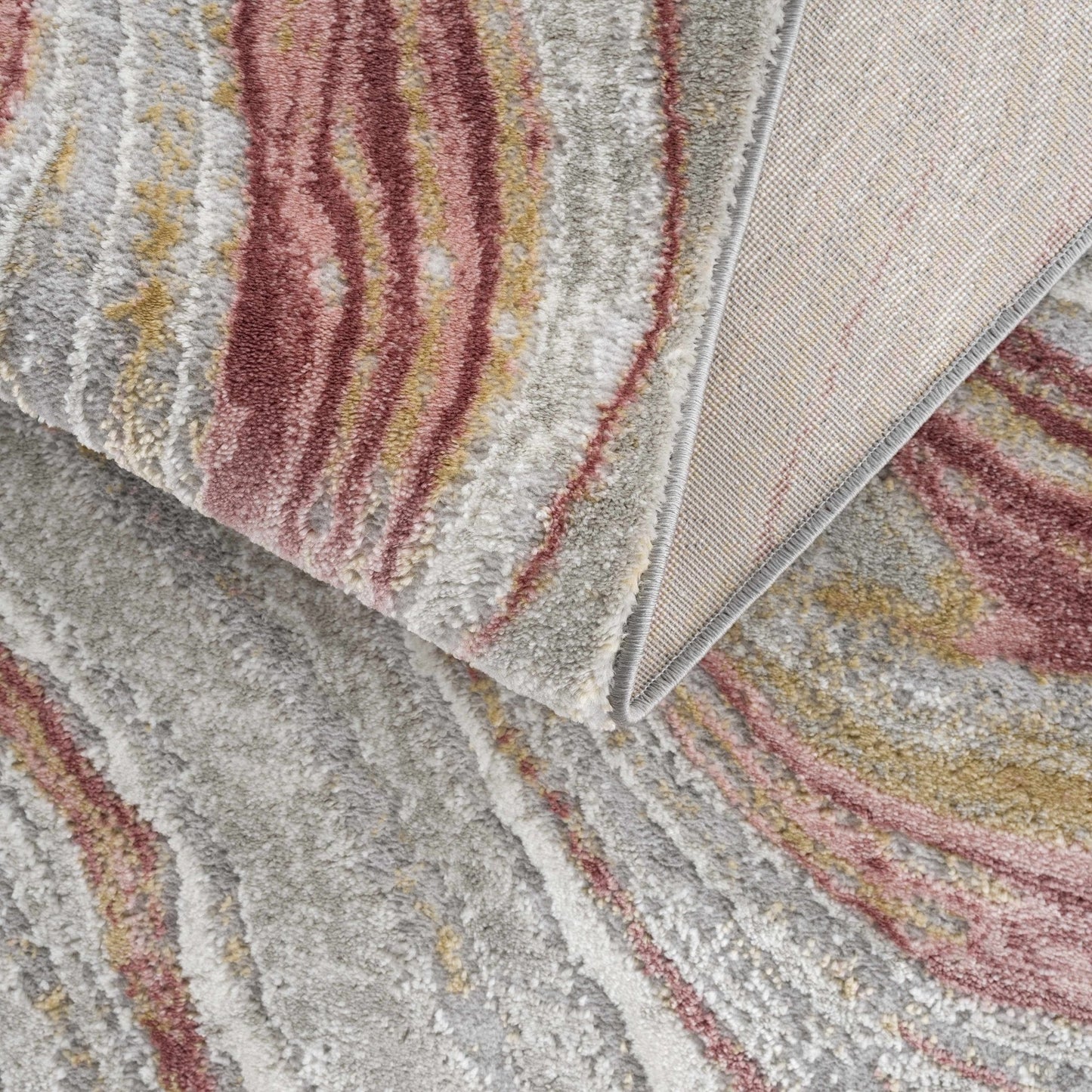 Live Marble Pink Area Rug - Quahog Bay Bedding