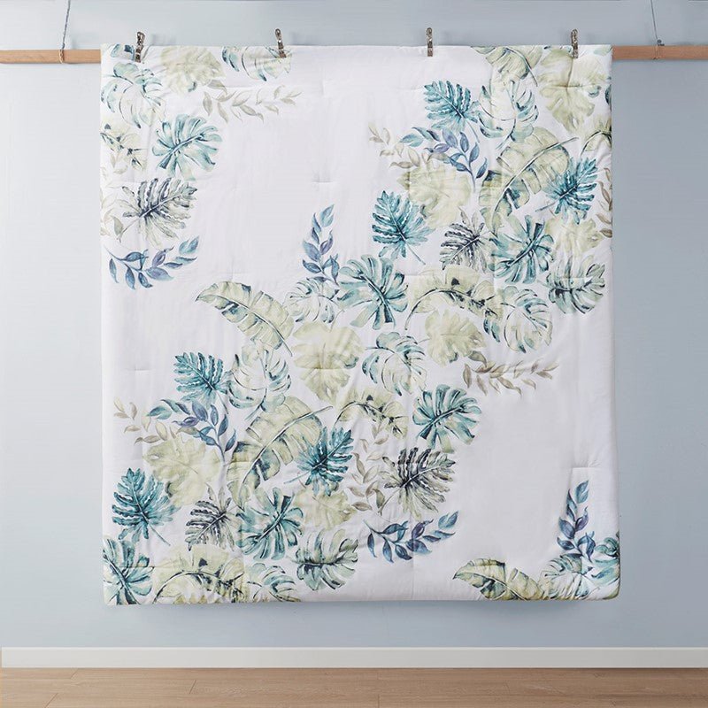 Lorelai Tropical Coastal 100% Cotton 6PC Comforter Set - Quahog Bay Bedding