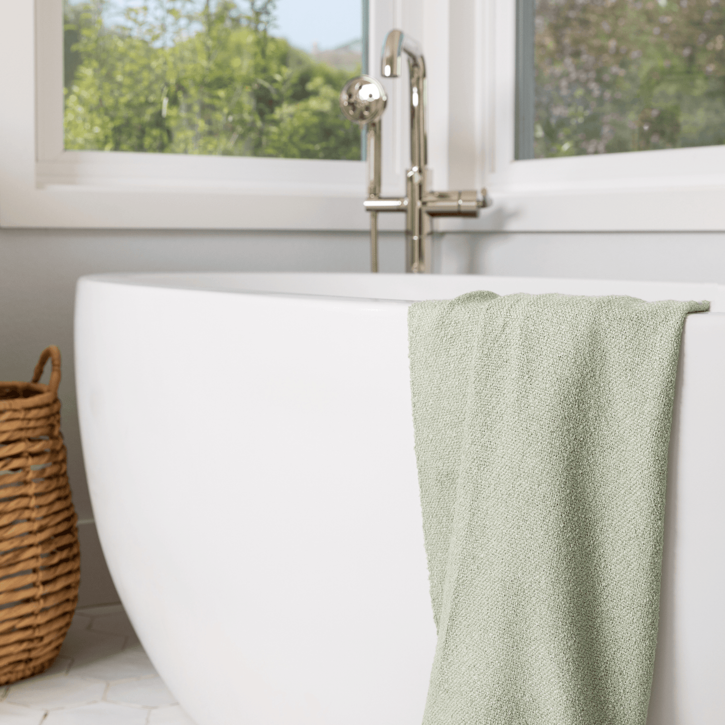 Luxe Bamboo Boucle Towel - Quahog Bay Bedding