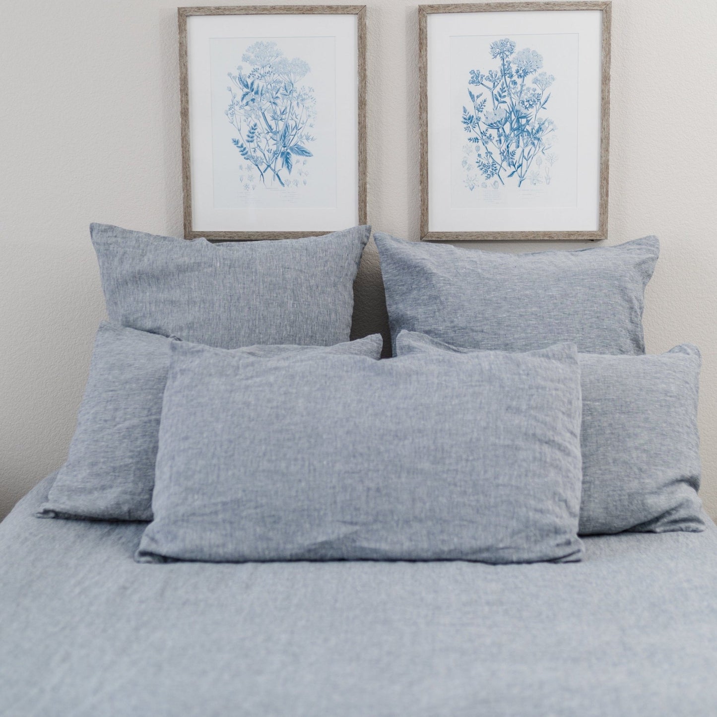 Luxurious Linen Shams - European Linen - Quahog Bay Bedding