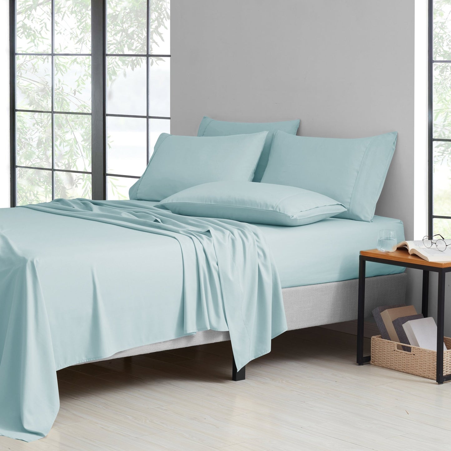 Luxury Bamboo 1000TC Sheet Set - 6 Piece Sheet Set - Quahog Bay Bedding