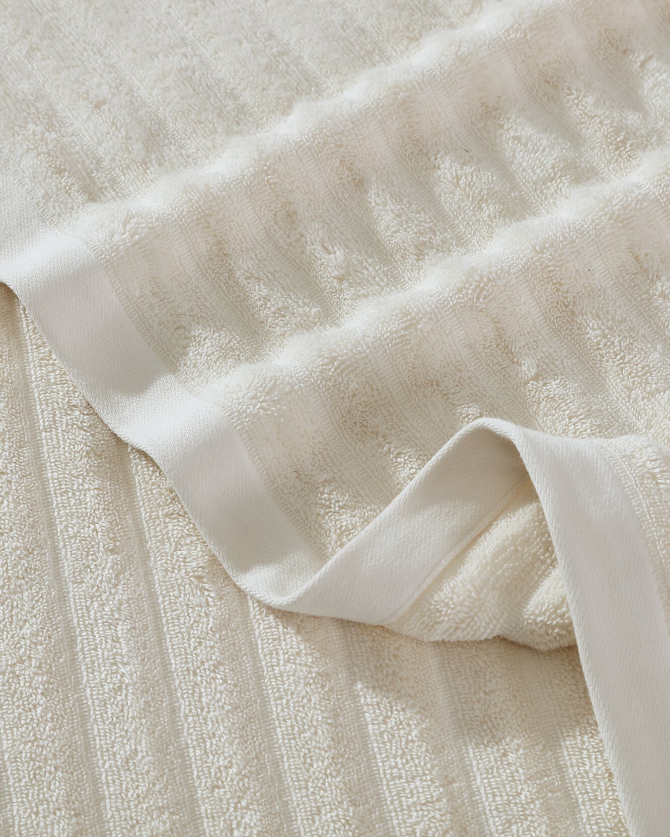 Luxury Turkish Cotton Rib Towel Set - Quahog Bay Bedding